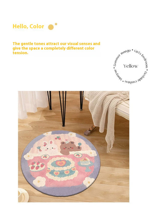 Manta de Cashmira Infantil con Diseños de Animales para Cama y Sofá - Image 29