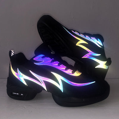 Tenis Deportivos para Mujer con Malla Reflectante y Tecnología Láser - Image 6