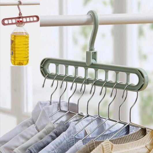 Organizador de Ropa Multifuncional de 9 Ganchos - Ahorra Espacio - Image 69