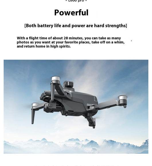 Dron L600PRO con Control Remoto Plegable y Pantalla Transparente - Image 35