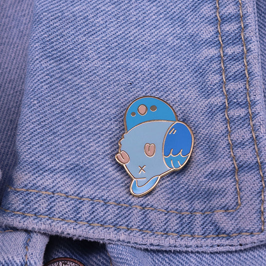 Broche Loro Azul Adorable - Accesorio Fashion Creativo