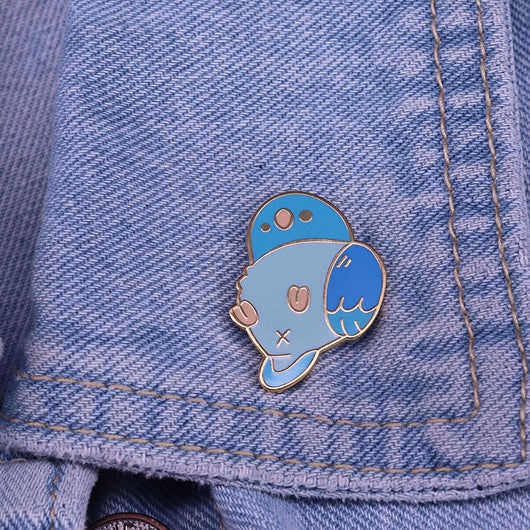 Broche Loro Azul Adorable - Accesorio Fashion Creativo