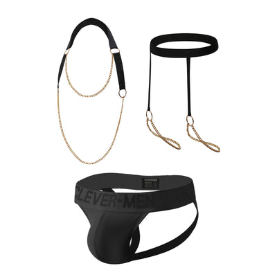 Conjunto de Joyería Punk con Cadenas para Hombre - Estilo Personalidad - Image 9