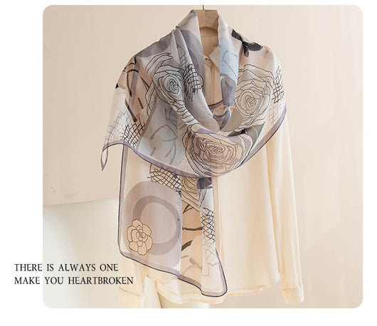 Pañuelo de Seda Mulberry Estampado para Mujer - Image 24