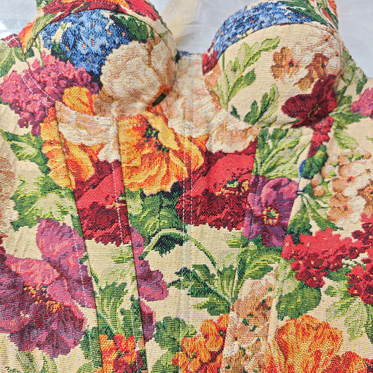 Musculosa Retro Floral con Tirantes Estilo Francés para Mujer - Image 12