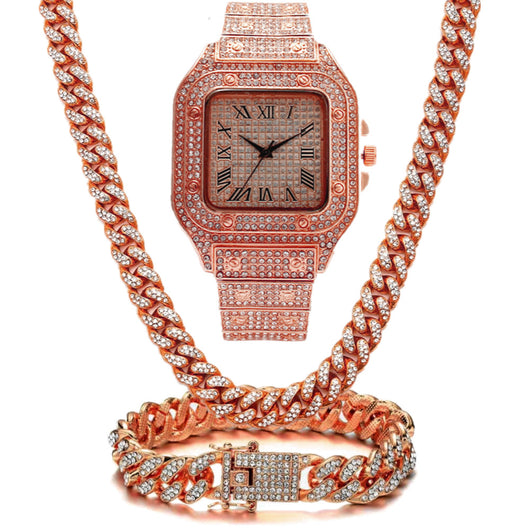 Set de 3 Relojes de Cuarzo Elegancia Romana - Image 7