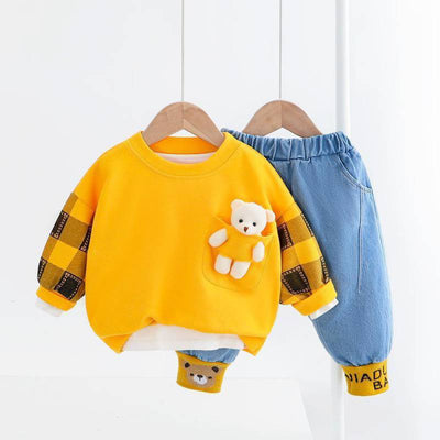 Conjunto de Suéter Infantil Trendy de Estilo Internacional - Image 14