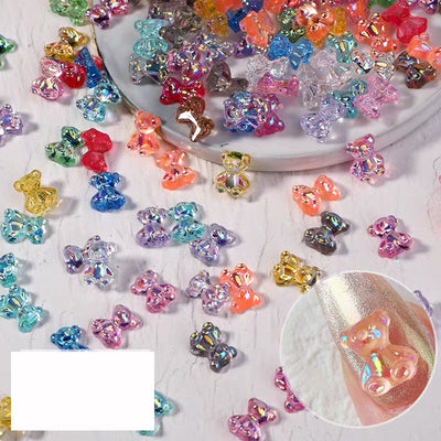 Ositos de Cristal Brillante para Decoración de Uñas - Image 3
