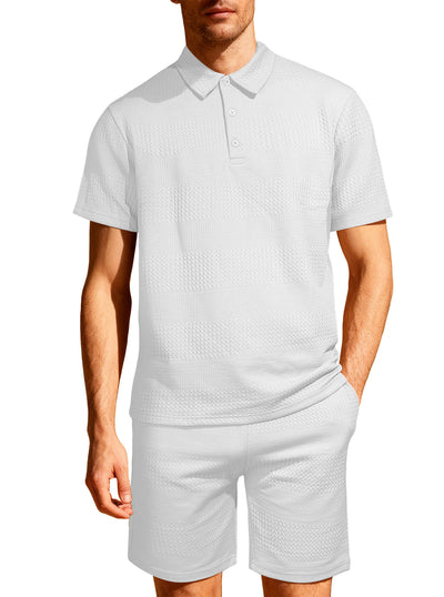 Conjunto Deportivo Hombre Jacquard Suelta Comodidad Total - Image 5