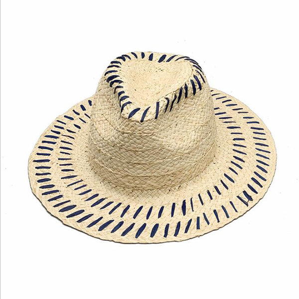 Visera Bordada Primavera Verano con Diseño Plano