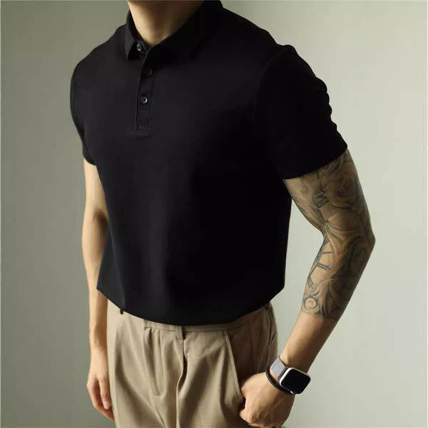 Polo Ejecutivo Primavera Verano Hombre Manga Corta