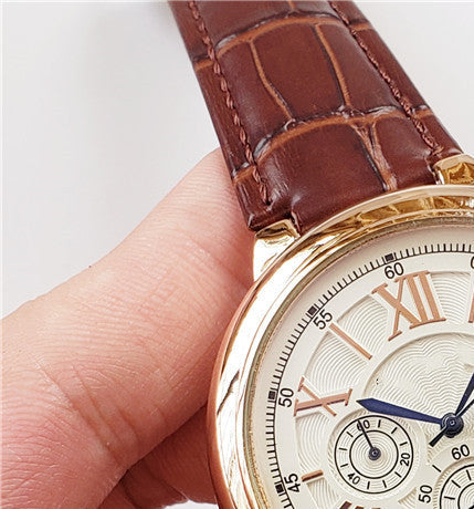 Reloj Casual para Hombre con Correa de Cuarzo de 6 Pines - Image 6
