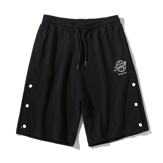 Shorts Deportivos Hombre Diseño Estampado Cintura Ancha - Pantalón Corto 5 Puntos