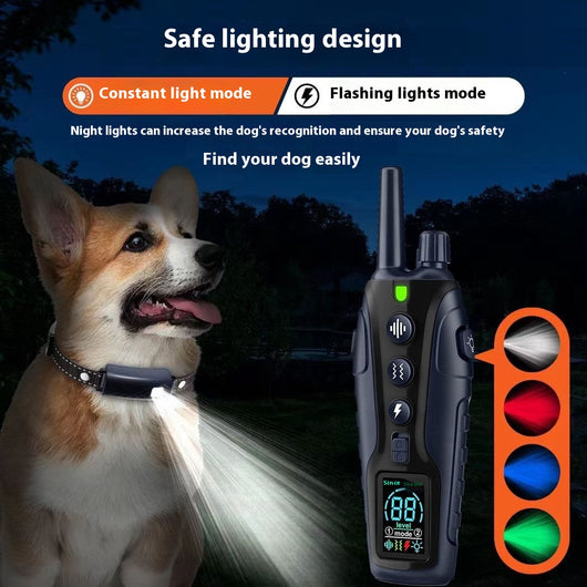 Collar Adiestramiento Perros Pantalla Color Control Remoto Larga Distancia Impermeable Doble Batería - Image 15