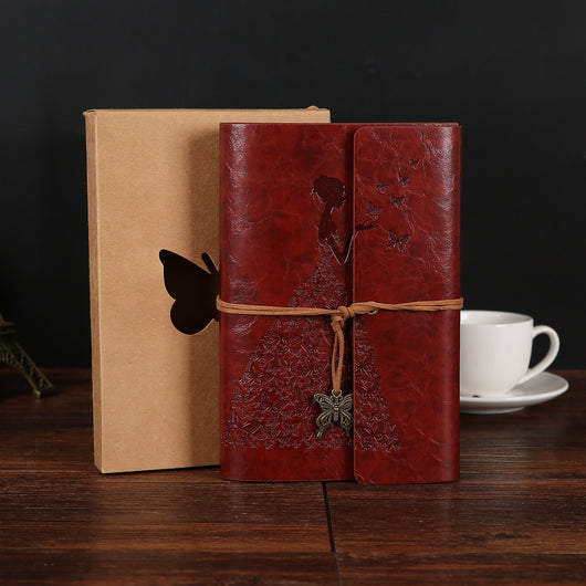 Libreta Portátil de Hojas Sueltas Estilo Retro con Papel Kraft - Image 12