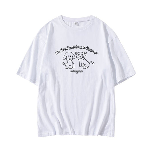 Blusa Estampada Hombro Descubierto Manga Corta Unisex - Image 4