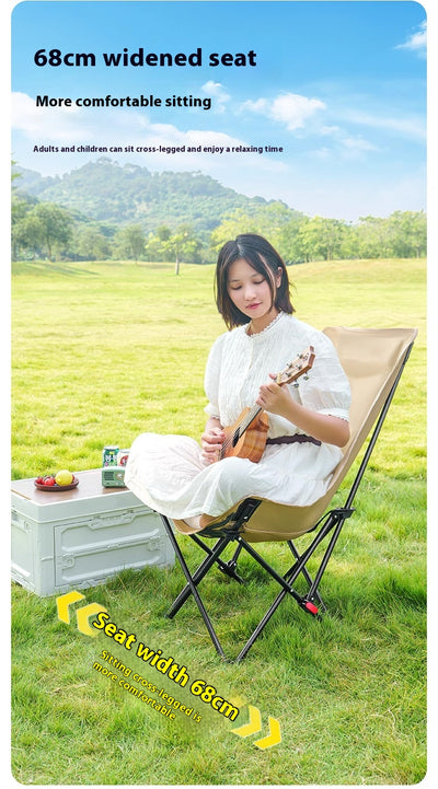 Silla de Camping Plegable Elevada - Cómoda y Portátil - Image 20