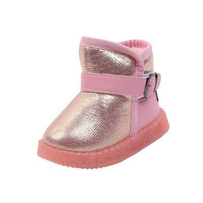 Botas de Nieve para Bebé con Luces LED y Forro de Algodón Suave - Image 22