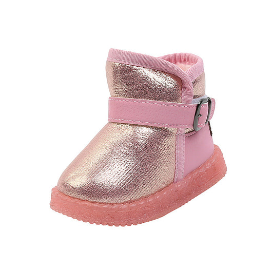 Botas de Nieve para Bebé con Luces LED y Forro de Algodón Suave - Image 22