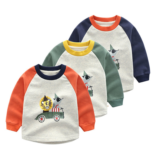 Playera de Algodón Reforzada para Niños con Diseño Cartoon - Image 7