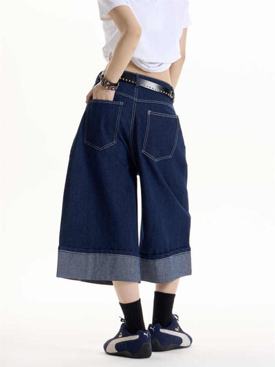 Jeans Retro Hot Girl con Efecto Plisado - Image 6