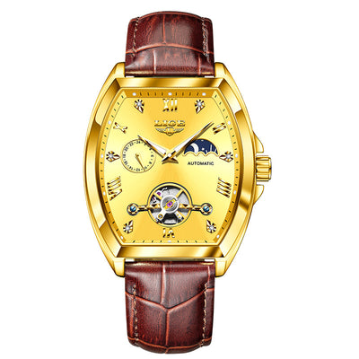 Reloj Mecánico Tourbillon para Hombre Multifuncional Resistente al Agua - Image 5