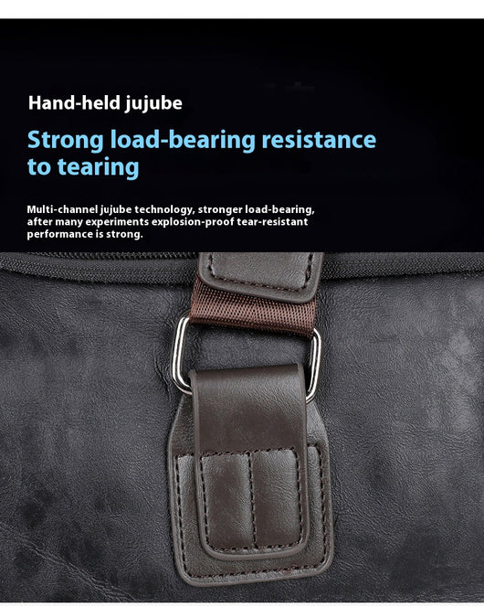Bolsa Crossbody de Negocios con Gran Capacidad para Viajes Cortos - Image 10