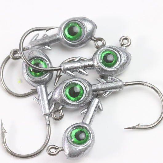 Anzuelo Jig Cambrian Big Eye con Cabeza de Pez - Image 3