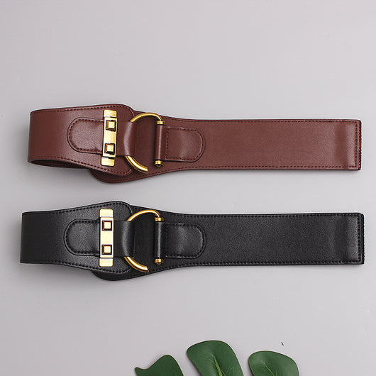 Cinturón Elástico Ancho para Mujer - Decorativo Versátil para Vestidos, Suéteres y Abrigos - Image 2