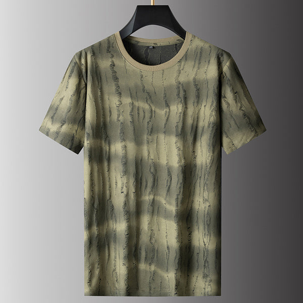 Camiseta Transpirable Talla Grande para Hombre - Cuello Redondo Secado Rápido