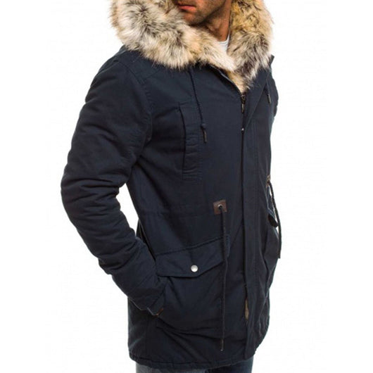 Ropa de Algodón con Cuello de Pelaje - Image 6