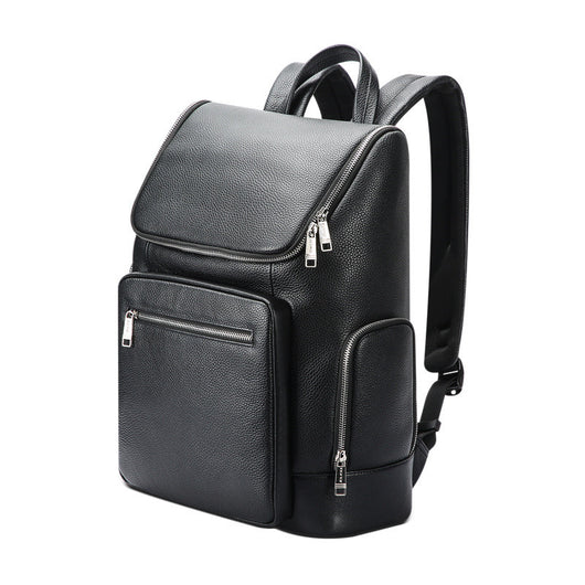 Mochila Ejecutiva de Cuero con Gran Capacidad para Viajes y Negocios - Image 7