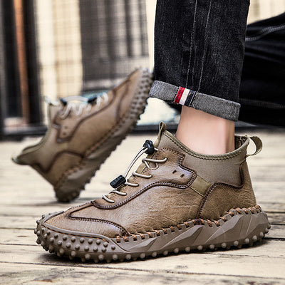 Zapatos Casuales Hombre Otoño con Costuras Británicas - Image 2