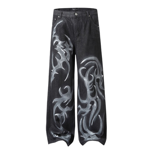 Jeans Sueltos Retro Estilo Americano