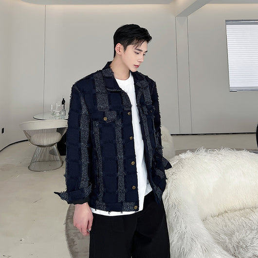Chaqueta Casual Yamamoto para Hombre - Estilo Urbano Moderno - Image 7