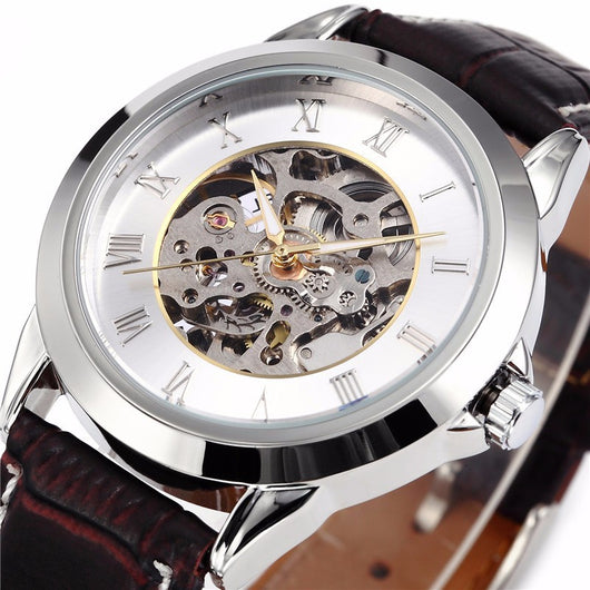Reloj Mecánico Automático para Hombre con Diseño Calado - Image 15