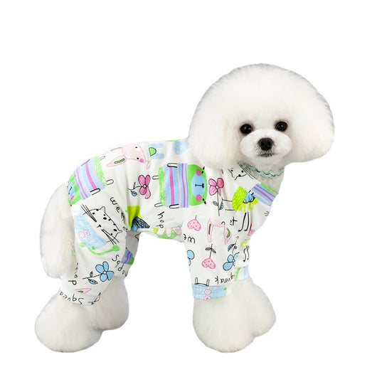 Pijamas para Mascotas en Cinco Colores - Ropa Cómoda para el Hogar - Image 3
