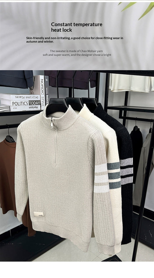 Polera Térmica Tejida para Hombre - Diseño Moderno y Versátil - Image 37