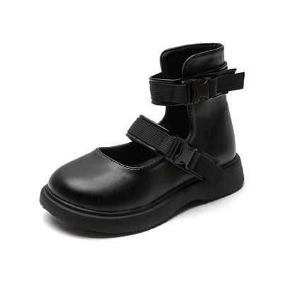 Botas Martin Estilo Coreano para Niñas - Zapatos Casuales Escolares de Corte Medio - Image 13
