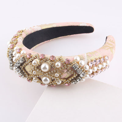 Diadema Barroca Voluminosa con Esponja Estilo Europeo - Image 12