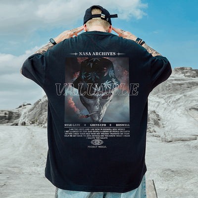Playera Casual de Manga Corta Estilo Urbano para Hombre - Image 16