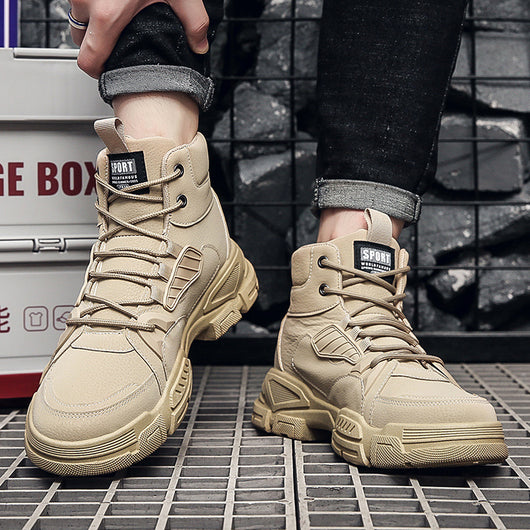 Botas de Trabajo Casual Estilo Británico - Hombre Premium Alto - Image 13