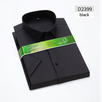 Camisa de Trabajo Casual Ejecutiva en Fibra de Bambú para Hombre - Image 9