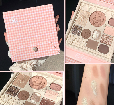 Paleta Multiusos: Sombras, Rubor e Iluminador Todo en Uno - Image 9