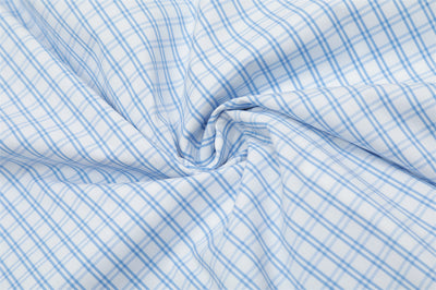 Camisa Cuadriculada Suelta de Manga Corta para Hombre - Image 8