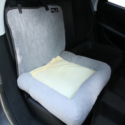 Cojín Doble para Auto - Cama Elevada Acolchada para Mascotas - Image 4