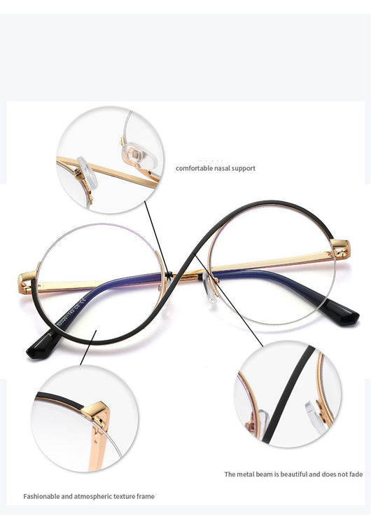 Gafas Ópticas Montura Metalizada Anti Luz Azul - Image 9