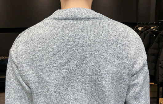Suéter Holgado de Cuello Redondo para Jóvenes - Perfecto para Invierno - Image 12