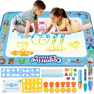 Tapete de Lienzo Acuático para Letras - Pizarra Educativa Cognitiva para Niños - Image 10