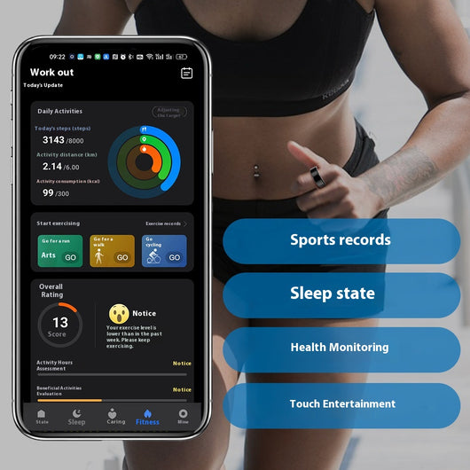 Anillo Inteligente X1plus - Monitor de Salud y Deportes con Bluetooth - Image 7